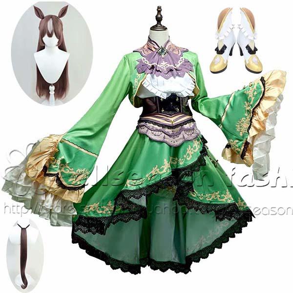 ウマ娘 プリティーダービー サトノダイヤモンド コスプレ衣装 cosplay 変装 仮装 ハロウィン コスチューム撮影 祭り