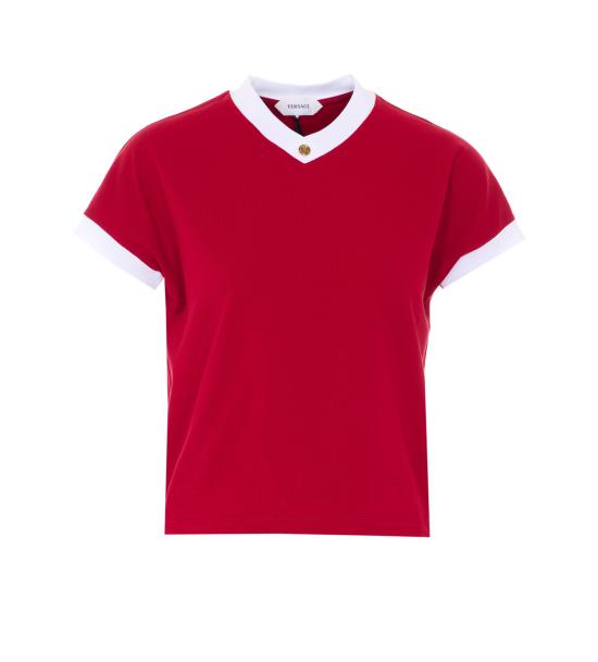 VERSACE Women Tops 1023697 1A178942RC90 Red