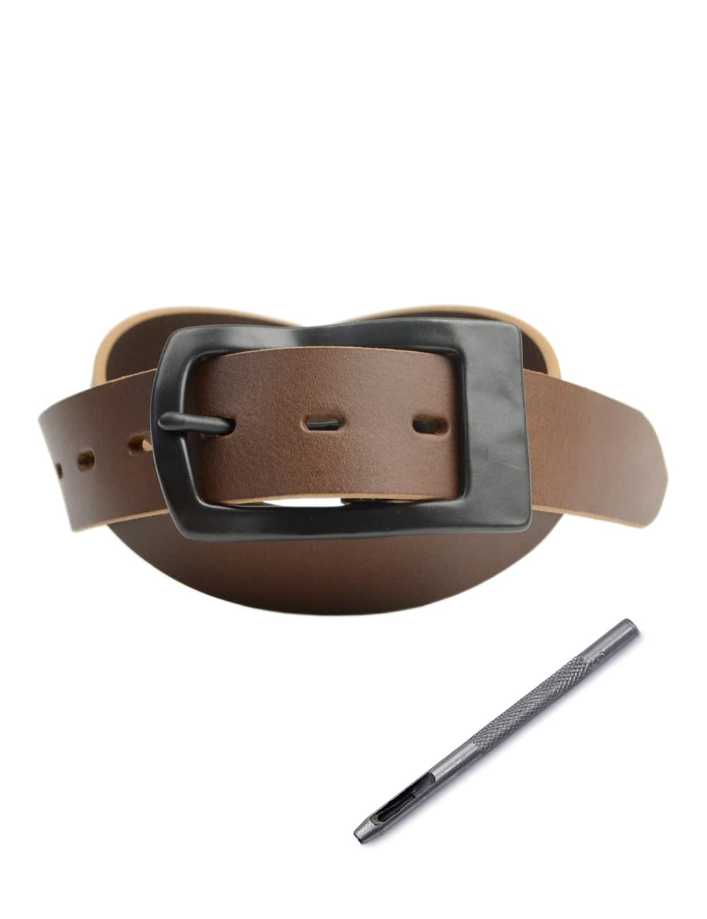 ニッポンデハンドメイド ベルト メンズ 本革 真鍮 イタリアンレザー 日本製 カジュアル 35mm 3.5cm幅 ベルト専門店ベルトラボ BLLB0700