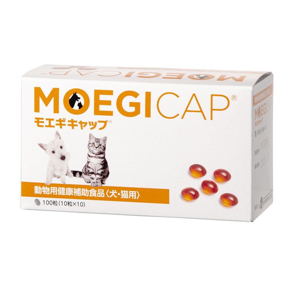 共立製薬　モエギキャップ　犬猫用　１００粒　ＣＲＣ45―40―10―00―00