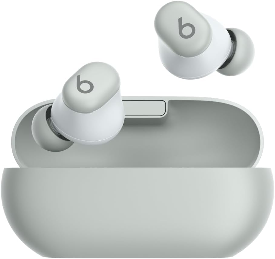 Beats Solo Buds Bluetoothワイヤレスイヤフォン - 最大18時間の再生時間AppleとAndroidで互換性内蔵マイク - ストームグレイ