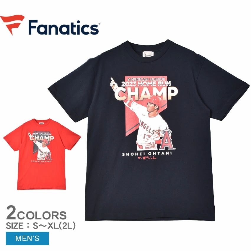 Shohei Ohtani LA Angels 2023 Home Run Champ Tee ML01-23FW-0002 メンズ ウエア トップス 半袖 Tシャツ MLB 5,487円