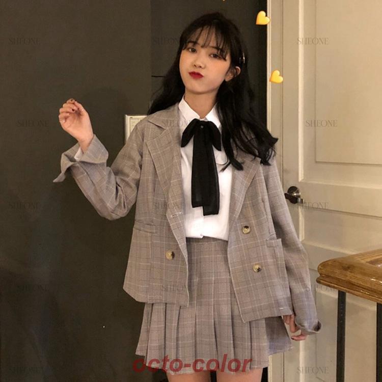 卒業式 スーツ 女の子 韓国 制服 入学式 スーツ 女の子 ピアノ発表会 スーツ 女の子 卒服 卒園式 キッズ フォーマルスーツ 子供スーツ 上下セット グレp241519302