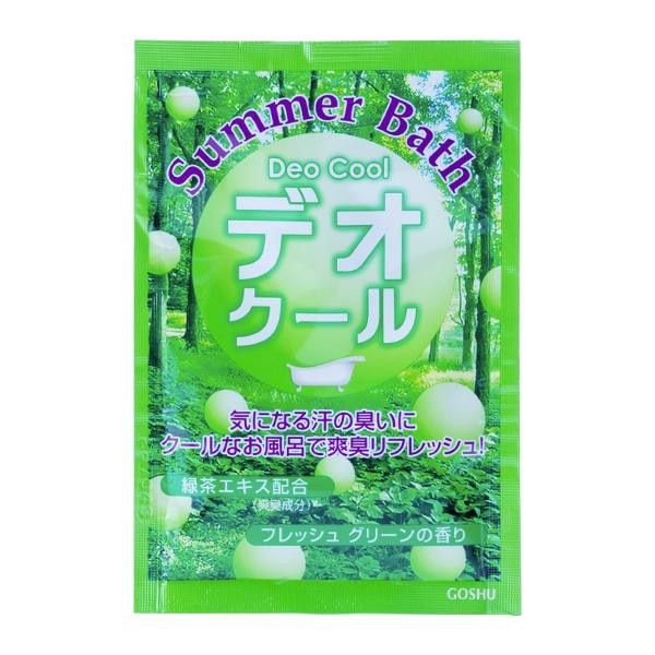 五洲薬品 入浴用化粧品 Summer Bath(サマーバス) デオクール (25g×10包)×12箱 SB-DC