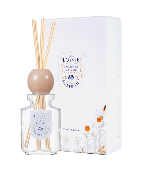 [ディフューザースティックプレゼント]フラグランスディフューザーアンバーリリー
