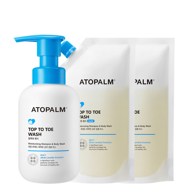 アトパム トップツトウォッシュ 本品1個+詰め替え2個 5,437円