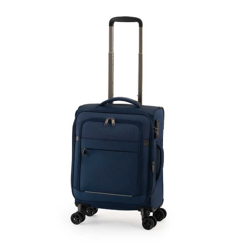 A.L.I　スーツケース ジッパータイプ 宿泊目安：1～3日間 035L 拡張可能 ダブルキャスター TRIPLAYER ネイビー　ALP-7110-18