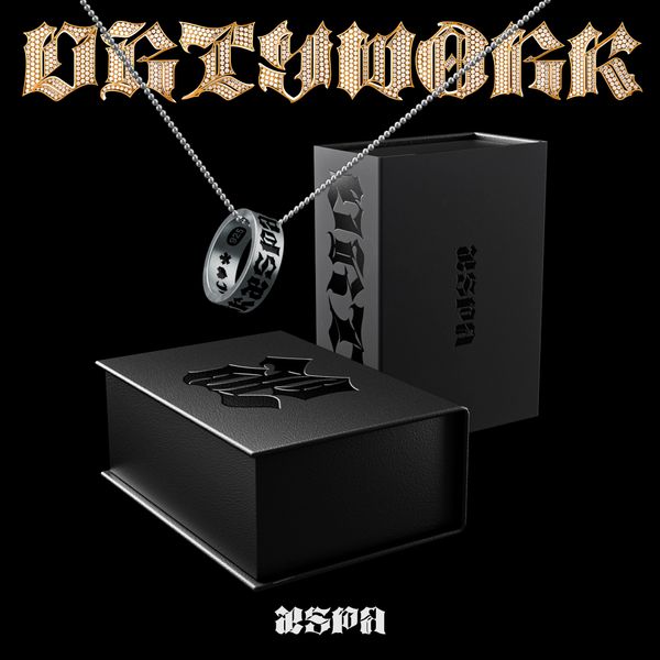 [MEGA] 限定版 (Dirty Crew Ring Ver) aespa アルバム [Dirty Work] 限定盤 指輪 リング limited公式グッズ 当店特典