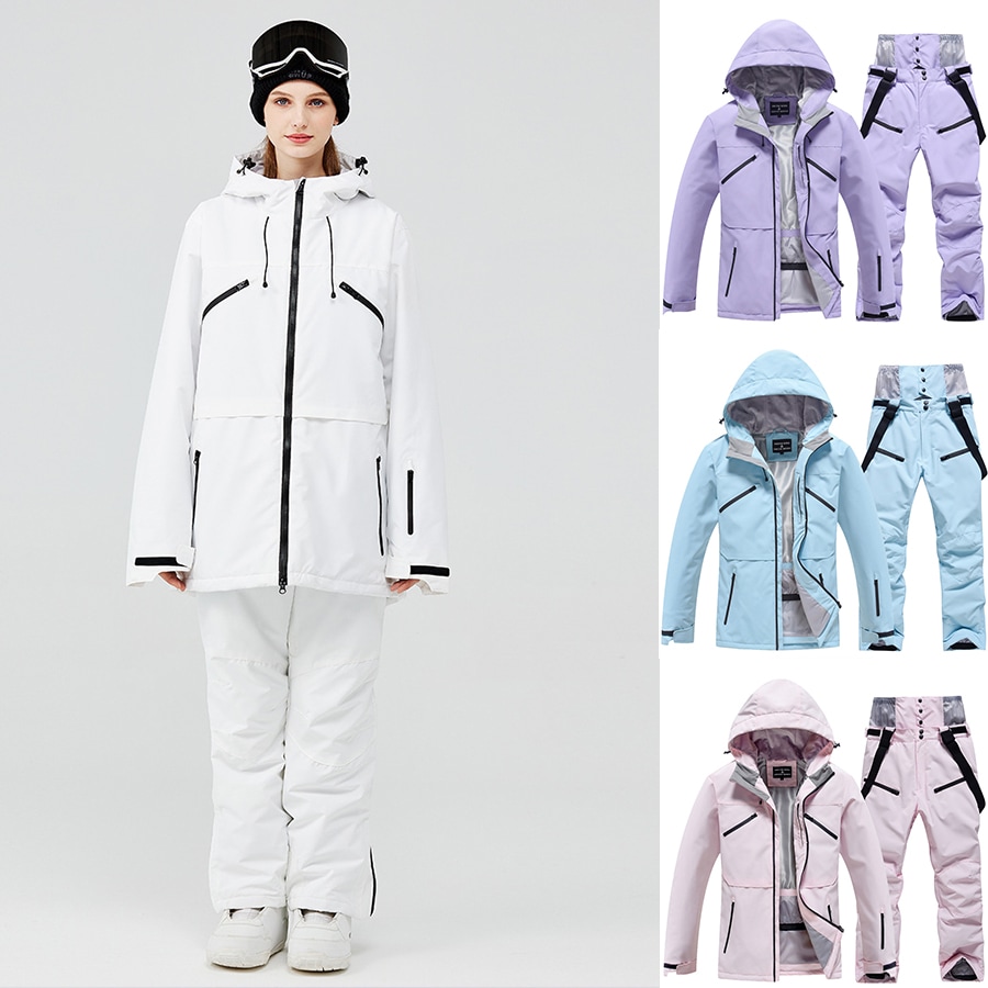 スノーボードウェア 上下セット レディース メンズ スキーウェア スノボウェア ジャケット アウター パーカー ロングパンツ 男女兼用 防水 防寒