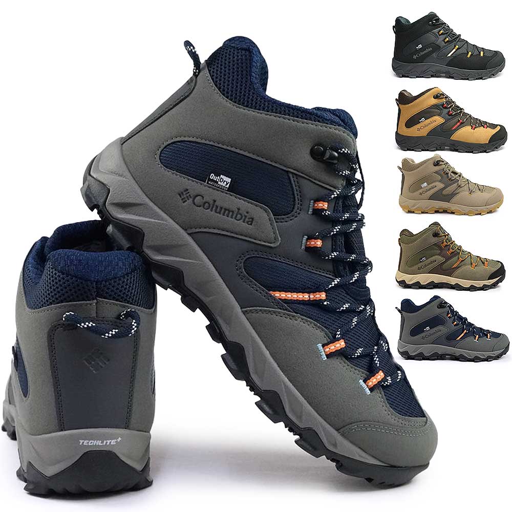 メンズ アウトドアシューズ 防水 YI8135 セイバー IV MID アウトドライ ワイド 靴 幅広 ハイキング