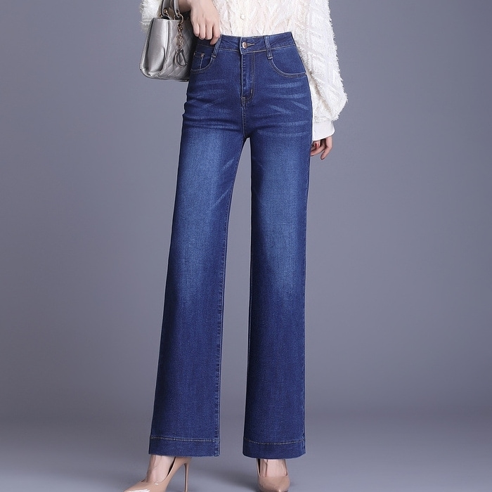 ボトムス ズボン パンツ ロングパンツ デニムパンツ ハイウエスト ストレート ポケット ジーンズ Gパン 可愛い かわいい 大人可愛い きれいめ シンプル 上品 おしゃれ カジュアル レトロ