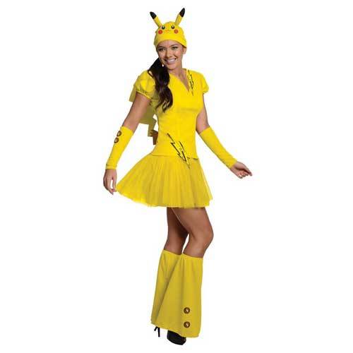 ハロウィン コスチューム ポケモン ピカチュウ 大人用コスチューム 海外正規品 7326xs Mh02