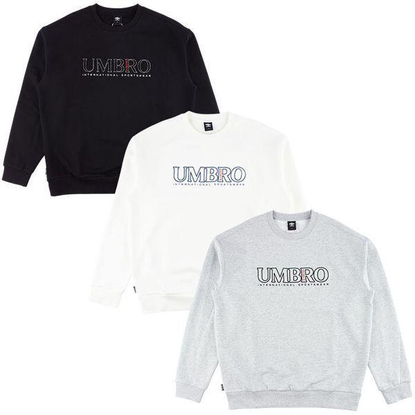 エッセンシャルプラス刺繍レタリングマンツーマンTシャツUQ121CFS16_P413176207