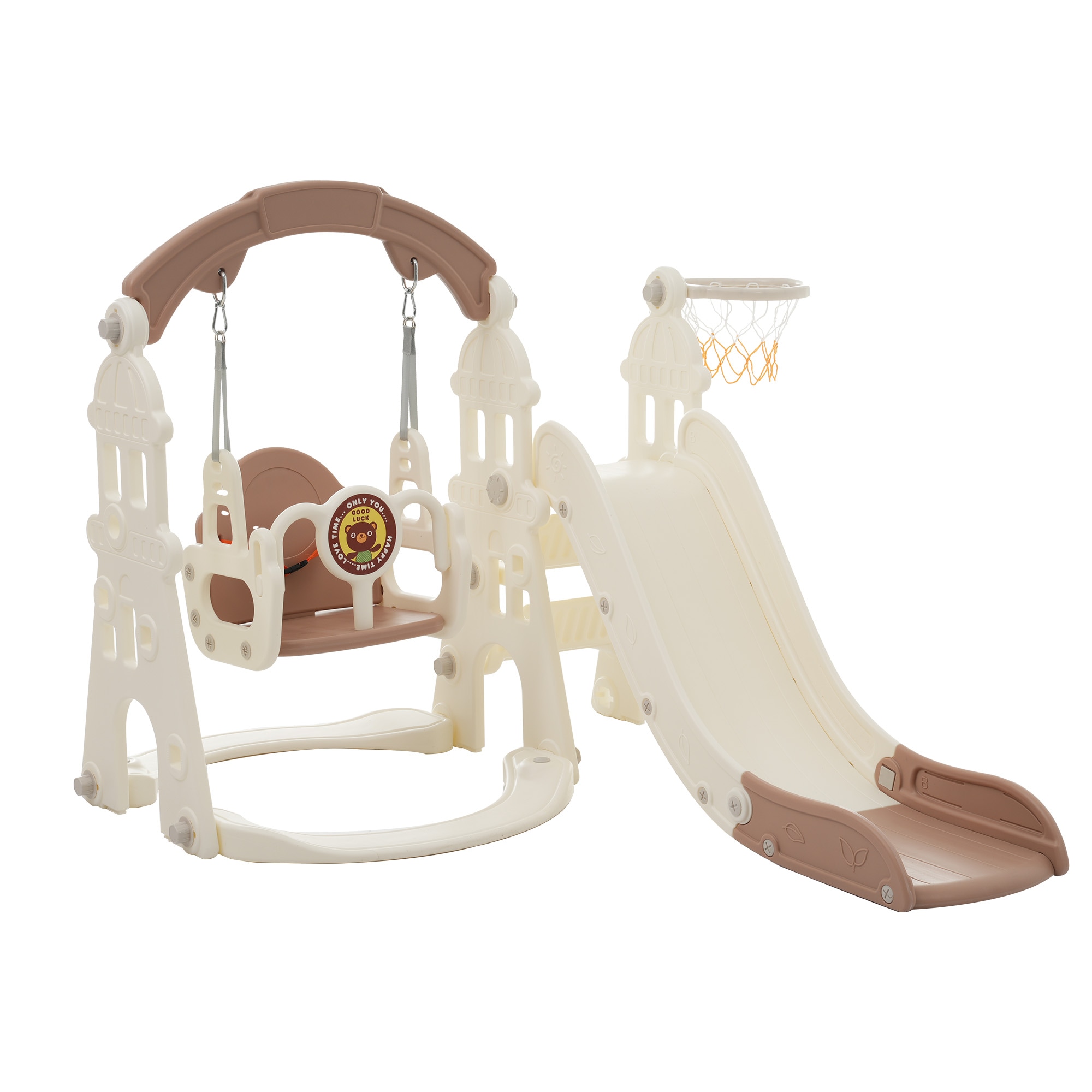 【人気商品 30日品質保証】滑り台 すべり台 遊具 1-5歳 室内 ブランコ バスケットボール 折りたたみ可能 組立簡単 室内遊具 大型遊具 すべりだい スウィング キッズパーク バスケットゴール 屋