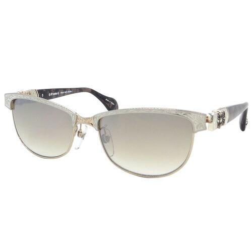 サングラス 209252010 57mm 2021 Vol.21 ロズビー ロズヴィ 日本製 925Silver ゴールド ホワイト ブラウン