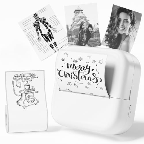 ミニプリンター M02X 小型軽量 ポータブル モバイルプリンター tooth接続 ミニフォトプリンター コンパクト シールメーカー ポケットプリンタ ステッカー プリンタ 感熱印刷 インク不要 スマ