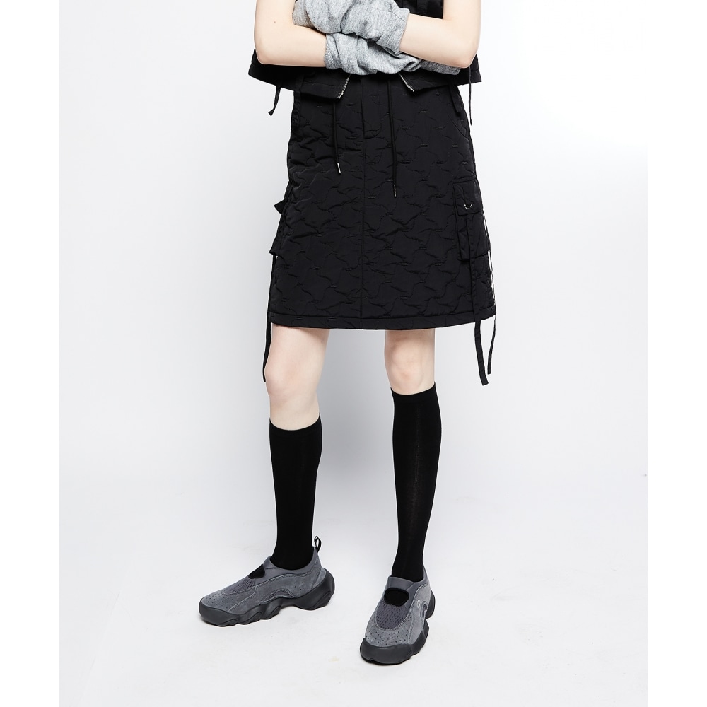 ラティジェント 1/24 発送 L7 キルティングスカート (ブラック)