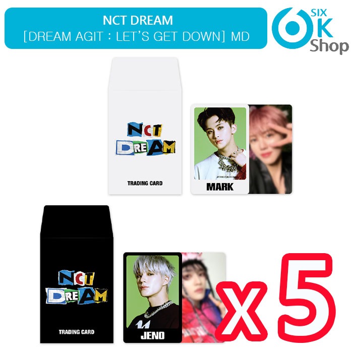 5個買ってお得+ NCT DREAM- RANDOM TRADING CARD SET [ DREAM Agit : Let’s get down MD ]