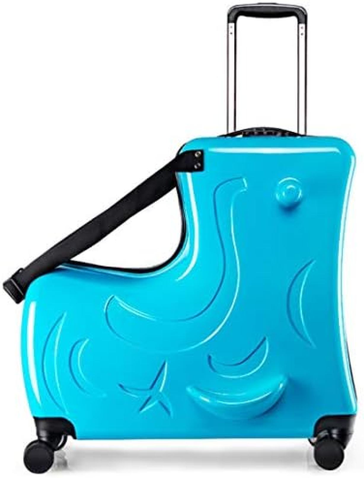 子供用スーツケース乗れる キッズキャリーケース トランク ダイヤルロック式 ダブルキャスターで静音 座れる木馬形 子供が乗れるスーツケース 子供用スーツケース キャリーバッグ 丈夫 軽量 旅 18,476円