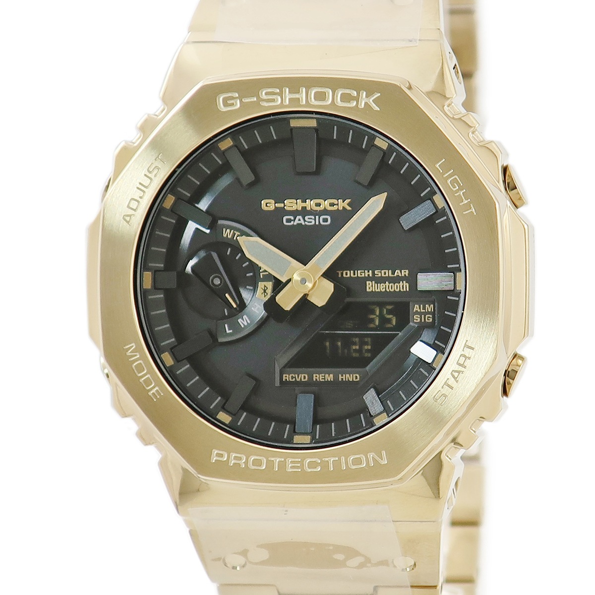 G-SHOCK クラシック GM-B2100GD-9AER クオーツ メンズ 未使用 タフソーラー 電波時計 耐衝撃 ゴールド 3年保証