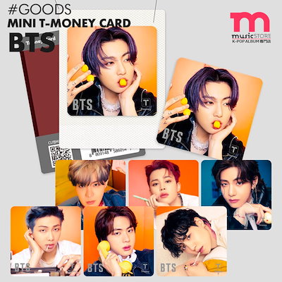 即日[BTS Mini T-money Card] 防弾少年団 交通 ティーマネ...のサムネイル