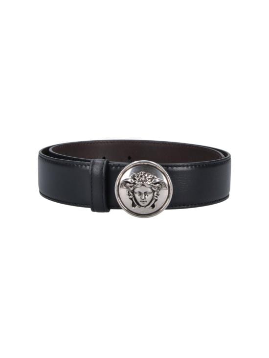 VERSACE Women Belts 1025016 DVTP1 1B00K Black