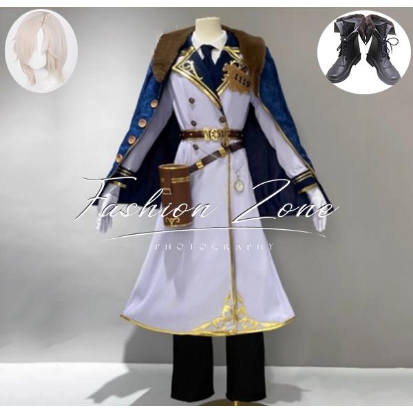 IdentityV 第五人格 風 墓守 列車長 コスプレ衣装 ウィッグ 靴 cosplay ハロウィン 演出服 変装