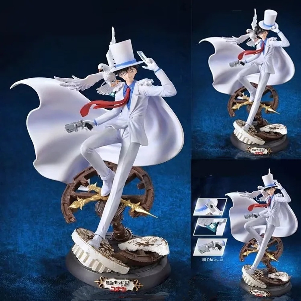コナンファイアフェニックス GK 怪盗キッド ブラックフェザー怪盗双頭の鷲アニメフィギュアモデル