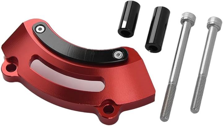 TOMMIFIELD グロム jc92 パーツ 左エンジンカバー カスタムパーツ オートバイ(レッド)