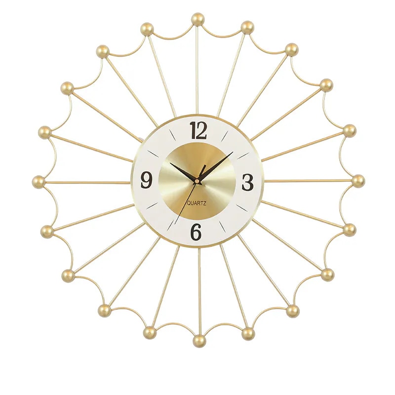 掛け時計 北欧 おしゃれ　かわいい プレゼント ギフト い 結婚祝い イチョウ モダン ゴージャス 和風 華やか 花柄 円形