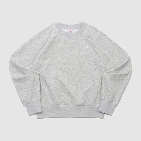 女性ルーズフィットモーダルメロウラウンドマンツーマン グレー QQ422OFSO1-MGR