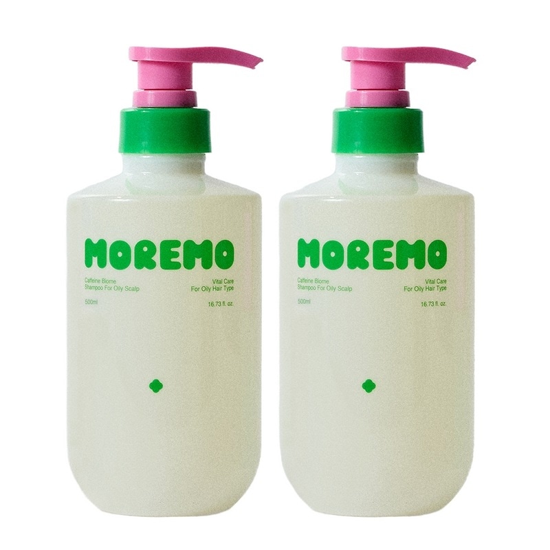 NEWモレモカフェインバイオム脱毛緩和シャンプーチソン用500mlダブルセット2個