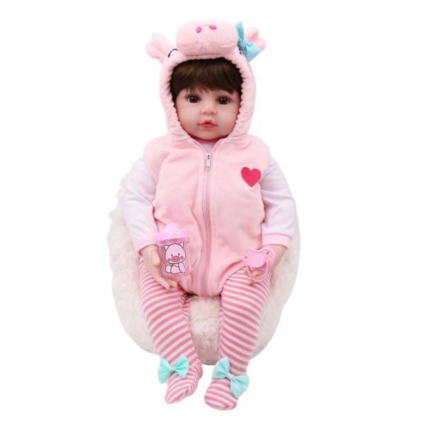 19インインリアルな赤ちゃん人形手作りリアルに見える新生児幼児人形
