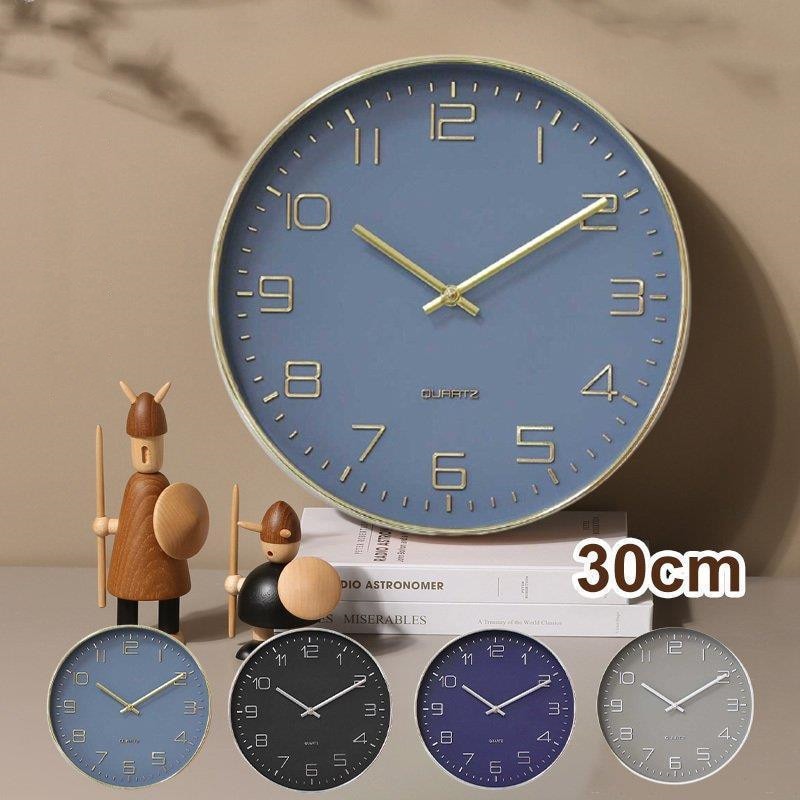 掛け時計 壁掛け時計 オシャレ デジタル時計 シンプル ウォールクロック かわいい プレゼント 引越し 祝い 誕生日 新生活 シンプル 子供部屋 30CM