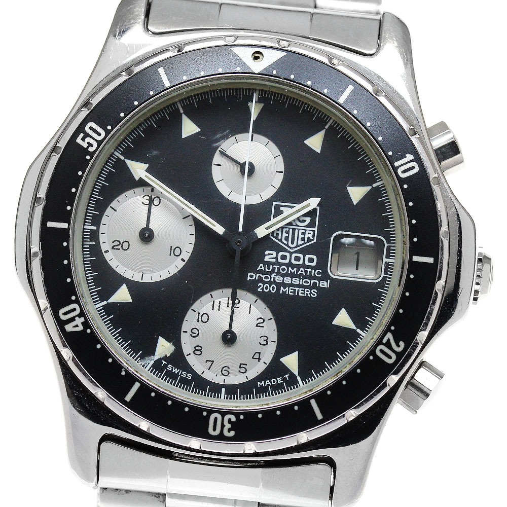 タグホイヤー TAG HEUER 173.206 2000シリーズ クロノグラフ 自動巻き メンズ _828763【中古】