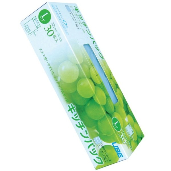 宇部 キッチンパックL30枚入38×21×11cmマチ付 (50個セット) 30-930