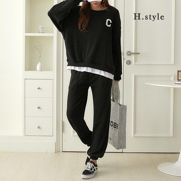 Hスタイル(LH)カーナットインナーセット/秋/トレーニングセット/マートルック/ジャージセット/ショートパンツセットアップ