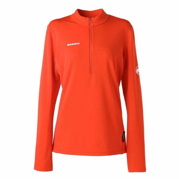 マムート MAMMUT エナジー ミッドレイヤー ハーフ ジップ プル アジアンフィット 長袖 トップス 1016-01130-3778 レディース