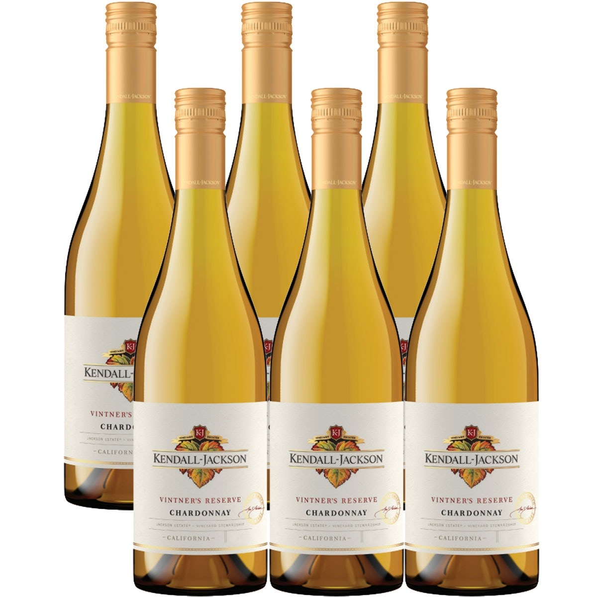 【送料無料】【エノテカ ENOTECA】ケンダルジャクソン ヴィントナーズリザーヴシャルドネ 750ml×6本 ［白/フルボディ/カリフォルニア]