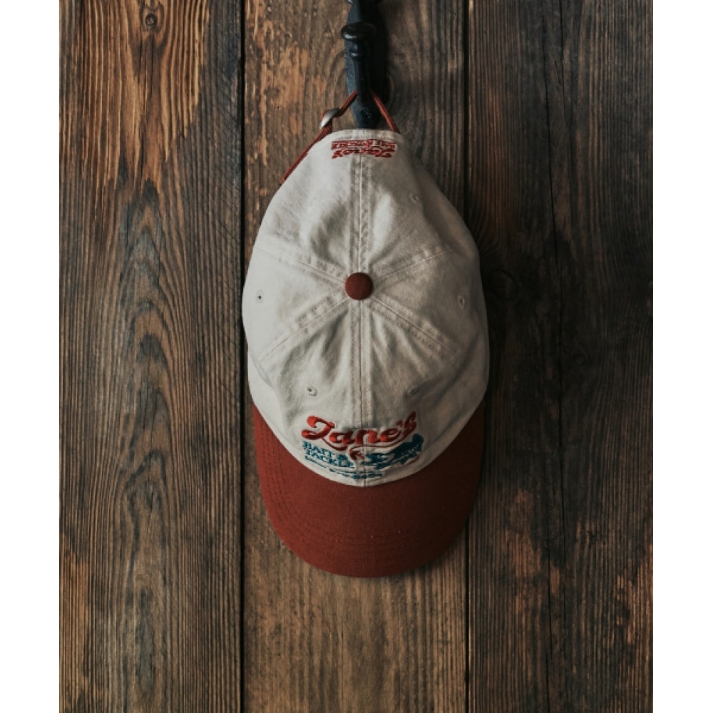 FRIZMWORKS ZANES ベイト&タックルツートーンボールキャップ _ オレンジ