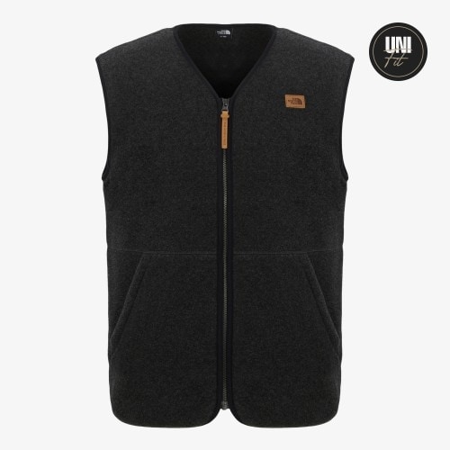 韓国正規品保証 関税負担なしNV4FR59A VERMO WOOL FLEECE VESTデイリー 基本 着装 男子 女子 人気 韓国 ファッション 男女共用 アウトドア