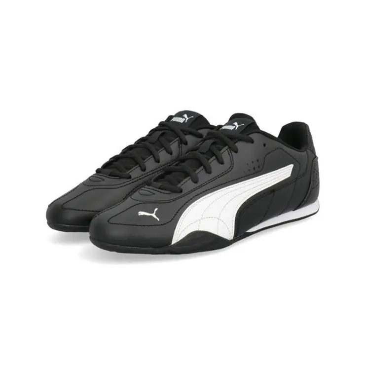 PUMA プーマ CATCH【超軽量】メンズスニーカー 薄底 ロープロファイル(キャッチ) 402679 04 プーマブラック/プーマホワイト