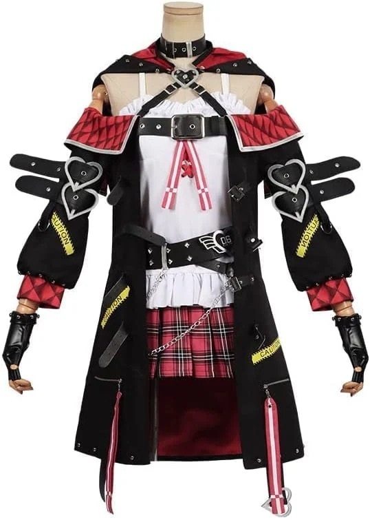 コスプレ 沙花叉クロヱ Sakamata Chloe コスプレ VTuber にじさんじ所属 バーチャルYouTuber コスプレ衣装（ウィッグ靴別売り）