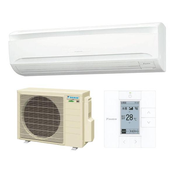 DAIKIN ダイキン SZRA80BYT 業務用エアコン 壁掛形 シングル 3馬力 三相200V ワイヤードリモコン