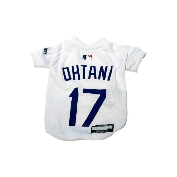 MLB公認 ドジャース 大谷モデル Ｔシャツ ホワイト S-M ユニフォーム 野球