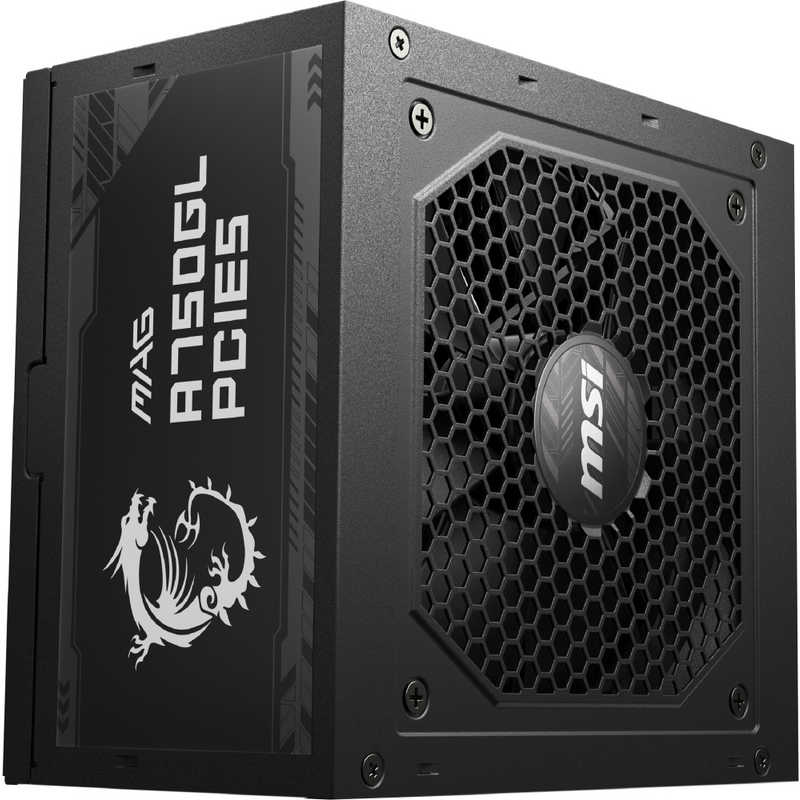 MSI　PC電源［750W /ATX /Gold］　MAGA750GLPCIE5