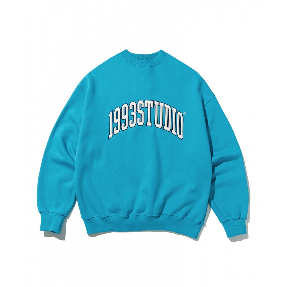 1993STUDIOオーセンティックアーチロゴスウェットシャツ_ミント