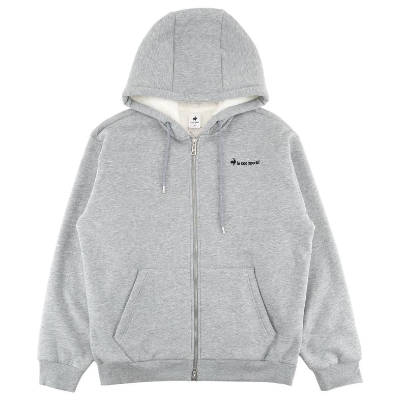 ユニシェルパルーズフィットフード付きジップアップ QQ423LFTO1MGR