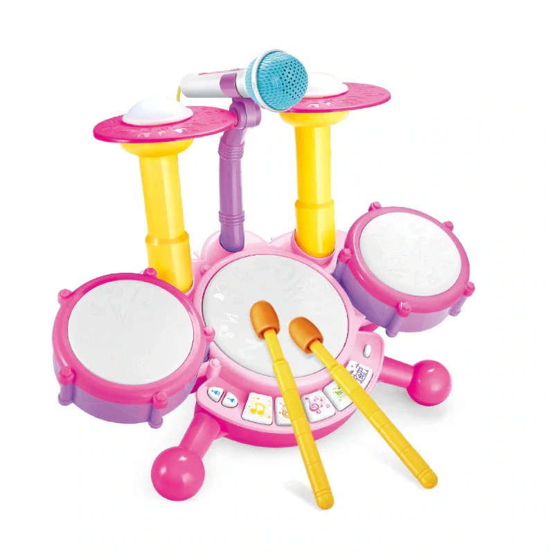 子供ジャズドラムおもちゃ棚赤ちゃんおもちゃドラム打楽器 5,274円