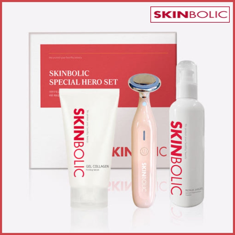 スペシャルタイムヒーローセットマルチデバイス高周波EPガルバニックLEDコラーゲンエッセンスセット(+エステティック専用サンプル5種)